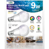 MV SMART BULB 9W B22 TWIN PACK