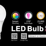 MV SMART BULB 9W B22 TWIN PACK