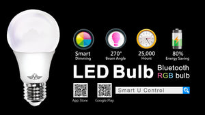 MV SMART BULB 9W E27 TWIN PACK