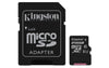 KINGSTON  Canvas Select:MicroSD 256GB , 80MB/s read and 10MB/s write with SD adapter SDCS/256GB