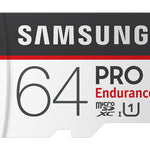 SAMSUNG MB-MJ64GA PRO ENDURANCE UHS-I CLASS 10 100R/30W WITH SD ADAPTER