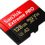 SANDISK  SDSQXCY-128G-GN6MA TF Extreme PRO A2 V30 UHS-I/U3 170R/90W WITH SD ADAPTER