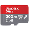 SANDISK SDSQUAR-200G-GN6MA Micro SDHC Ultra A1 Class 10 100mb/s with SD adapter