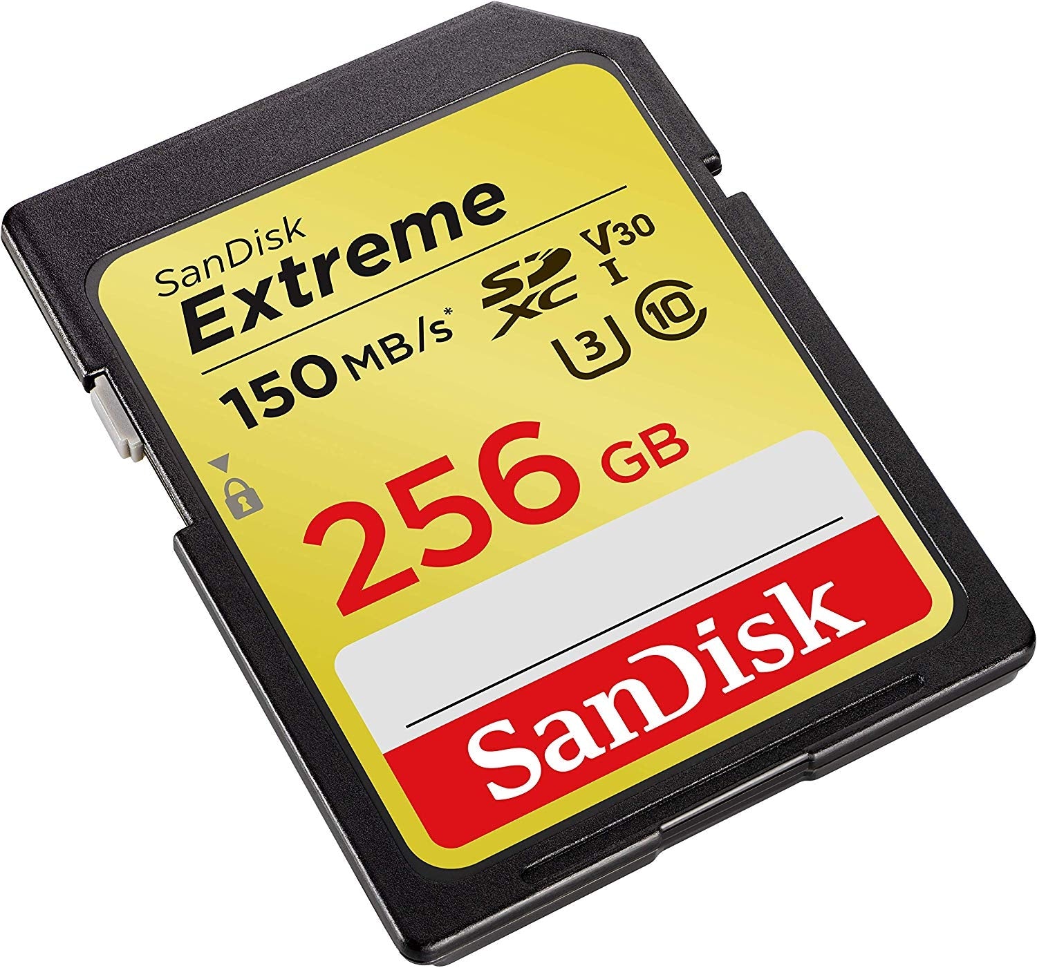 SANDISK SDSDXV5-256G-GNCIN SDXC Extreme CL10 V30 UHS-I/U3 150MB