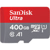 Sandisk Ultra 400GB Micro SDXC UHS-I Card with Adapter - SDSQUAR-400G-GN6M