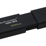 KINGSTON DT100G3/128GB, 128GB USB 3.0 DATATRAVELER 100 G3 USB Drive 100MB/s read