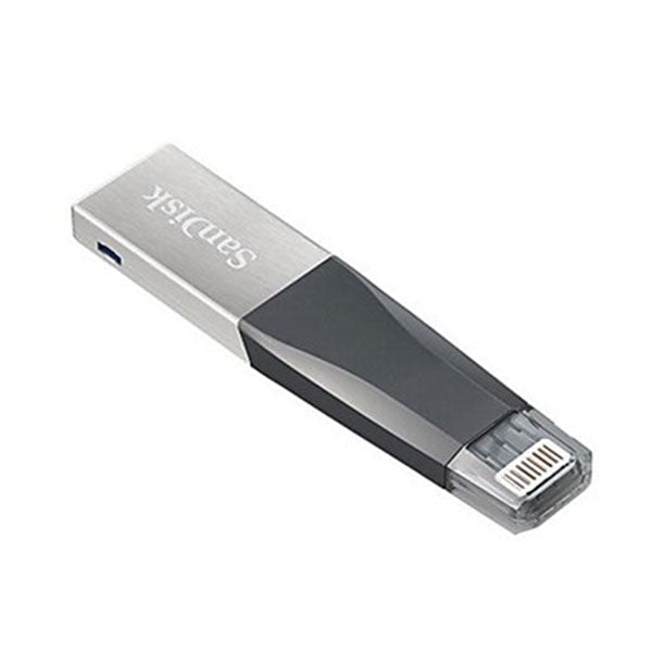 SANDISK IXPAND IMINI FLASH DRIVE SDIX40N 256GB GREY IOS USB 3.0  SDIX40N-256G