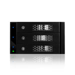 ICY BOX (IB - 543SSK) SAS/SATA (I/II/III) Backplane for 3 x 3.5 Inch HDD/SSD in 2 x 5.25 Inch Bays