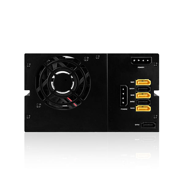 ICY BOX (IB - 543SSK) SAS/SATA (I/II/III) Backplane for 3 x 3.5 Inch HDD/SSD in 2 x 5.25 Inch Bays