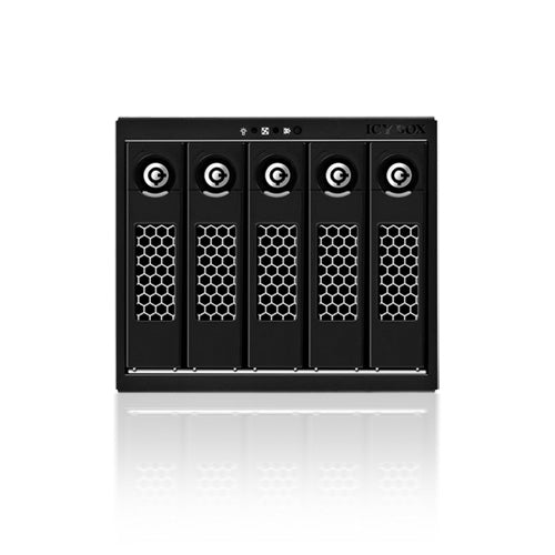 ICY BOX- IB-555SSK, 5bay Dual Channel SATA/SAS Backplane