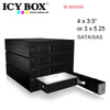 ICY BOX IB-564SSK Backplane for 4x 3.5" SATA or SAS HDD in 3x 5.25" bay