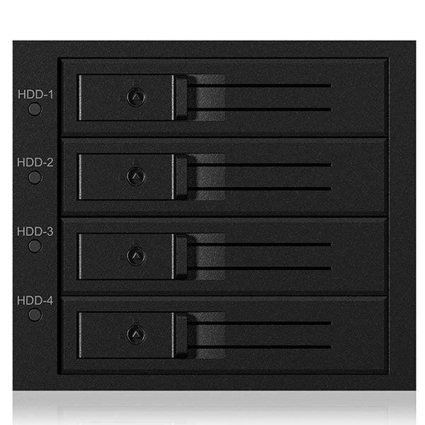 ICY BOX IB-564SSK Backplane for 4x 3.5" SATA or SAS HDD in 3x 5.25" bay
