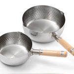 Yoshikawa Stainless Yukihira Saucepan  TWIN pack 20cm + 22cm