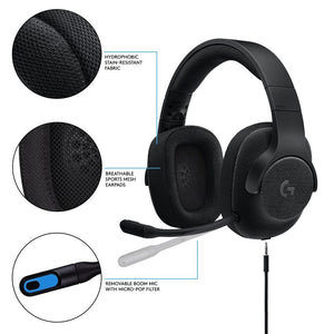 981-000670: Logitech G433 7.1 Surround Sound Wired Gaming Headset