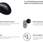 Logitech B100 Optical USB Mouse (910-001439)