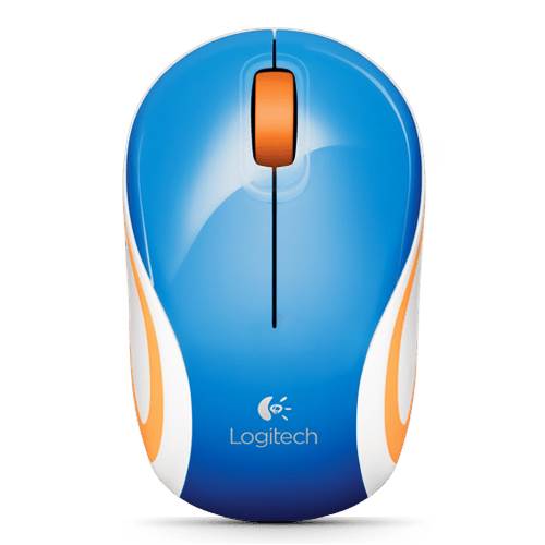 910-002743: Logitech M187 Wireless Mouse Blue