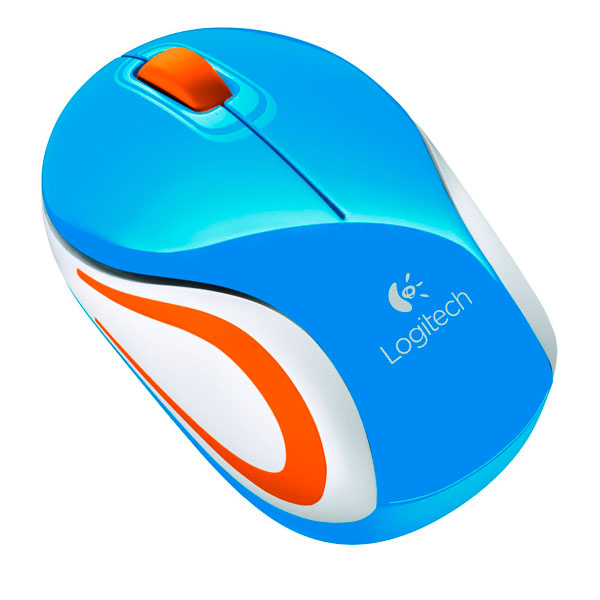 910-002743: Logitech M187 Wireless Mouse Blue