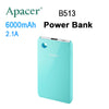 APACER Mobile Power Bank B513 6000mAh Blue