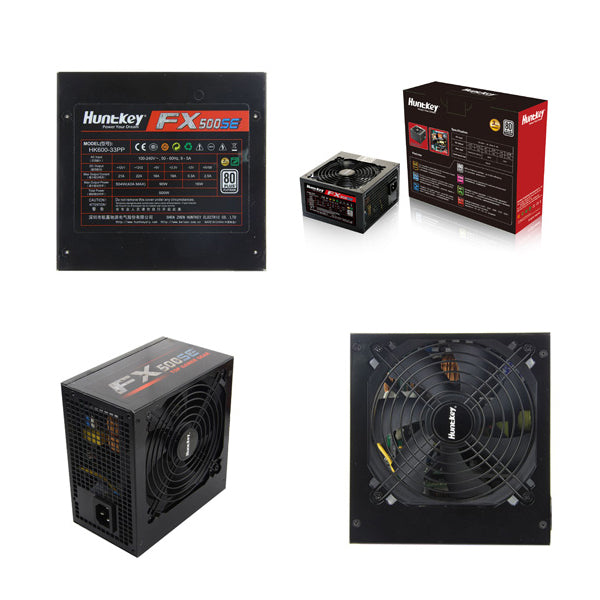 HuntKey 80+ Platinum FX500SE 500W Power Supply 