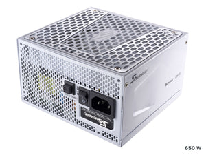 SeaSonic 650W PRIME Snow Silent Platinum PSU (SSR-650PD2-SNOWSILENT)