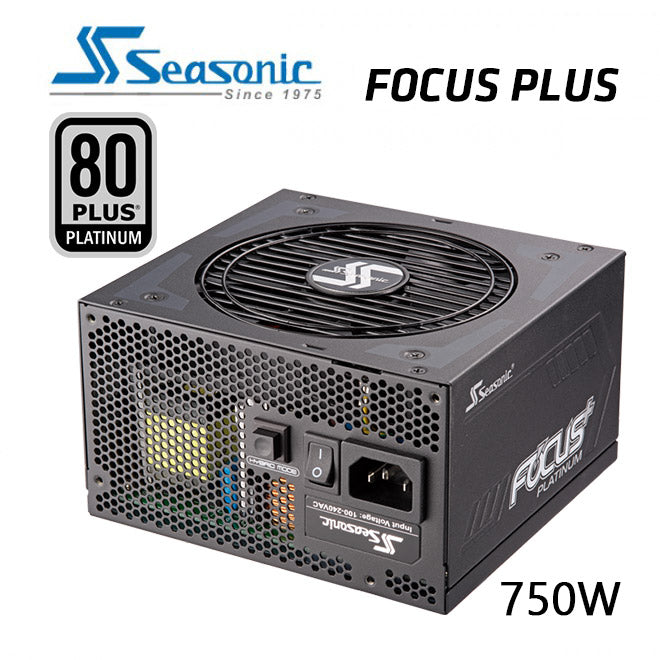 SeaSonic 750W FOCUS PLUS Platinum PSU (SSR-750PX)