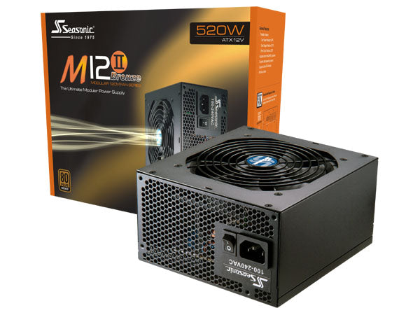 SeaSonic 520W M12II Bronze EVO PSU (SS-520GM2)