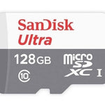 SANDISK 128GB Micro SDXC Ultra Class 10 up to 80mb/s without Adapter   SDSQUNS-128G-GN3MN