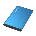 Simplecom SE221 Aluminium 2.5'' SATA HDD/SSD to USB 3.1 Enclosure Blue