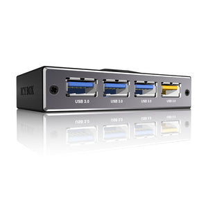 ICY BOX 4 Port USB 3.0 hub with USB charge port (IB-AC611)