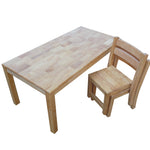 Rubberwood Rectangle Table 120