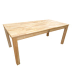 Rubberwood Rectangle Table 120