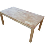 Rubberwood Rectangle Table 120