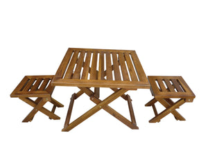 Hardwood Outdoor Table And Chair Set