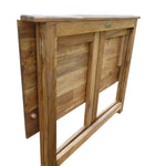 Hardwood Foldable Teen Desk Set (Acacia)