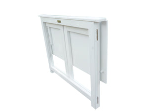 French White Foldable Teen Desk Set