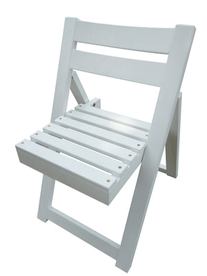 French White Foldable Teen Desk Set