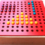 Froebel Gifts J2- Pegs And Lacing Box