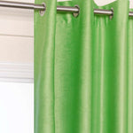 Apple Lime Green Blockout Eyelet Curtain 140x221cm