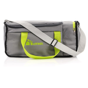 20L Foldable Gym Bag (Grey / Green)