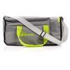 20L Foldable Gym Bag (Grey / Green)