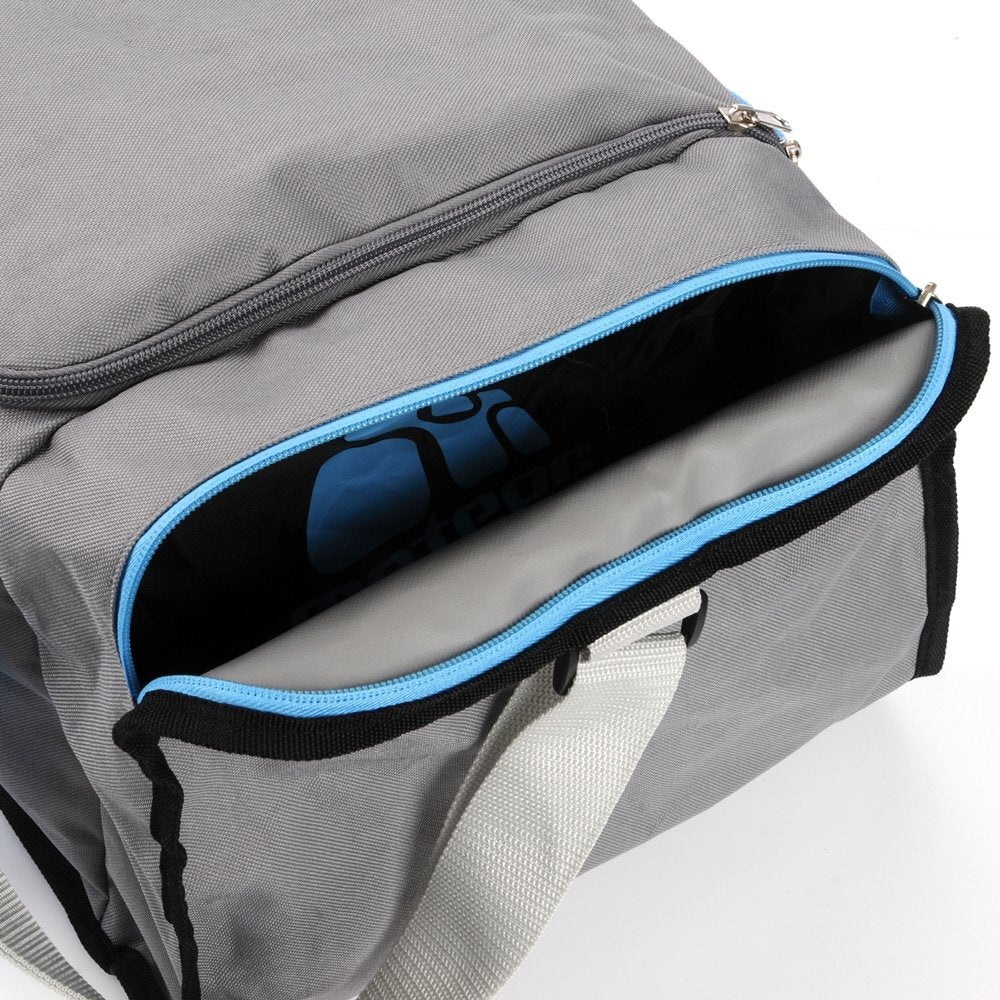 40L Foldable Gym Bag (Grey / Blue)