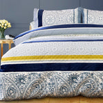 Single Size 2pcs Dessin Velvet Panel Embossed Quilt Cover Set