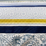 Single Size 2pcs Dessin Velvet Panel Embossed Quilt Cover Set