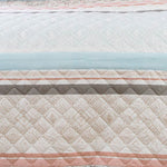 Queen Size 3pcs Paros Velvet Panel Embossed Quilt Cover Set