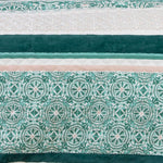 Queen Size 3pcs Spindle Velvet Panel Embossed Quilt Cover Set