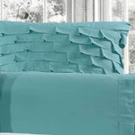 King Size Sens Aqua Quilt Cover Set (3PCS)