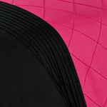 Super King Size Hot Pink Diamond Pintuck Quilt Cover Set(3PCS)