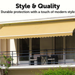Motorised Folding Arm Awning - 3.5x2.5m