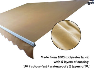 Motorised Folding Arm Awning - 4.0x2.5m