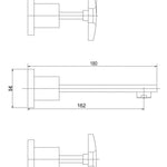 3pc Bath Mixer Set